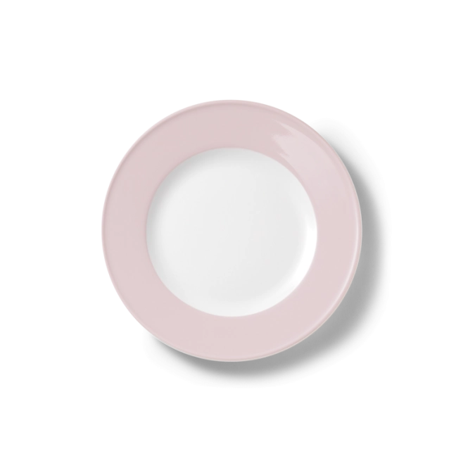 Solid Color Assiette plate 19 cm drapeau poudre