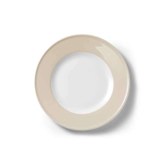 Solid Color Assiette plate 21 cm drapeau sable