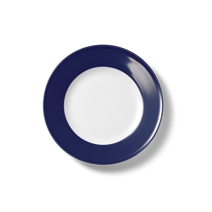 Solid Color Assiette plate 21 cm drapeau marine