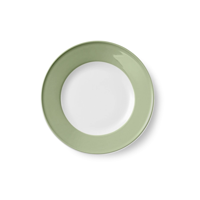 Solid Color Assiette plate 21 cm drapeau kaki