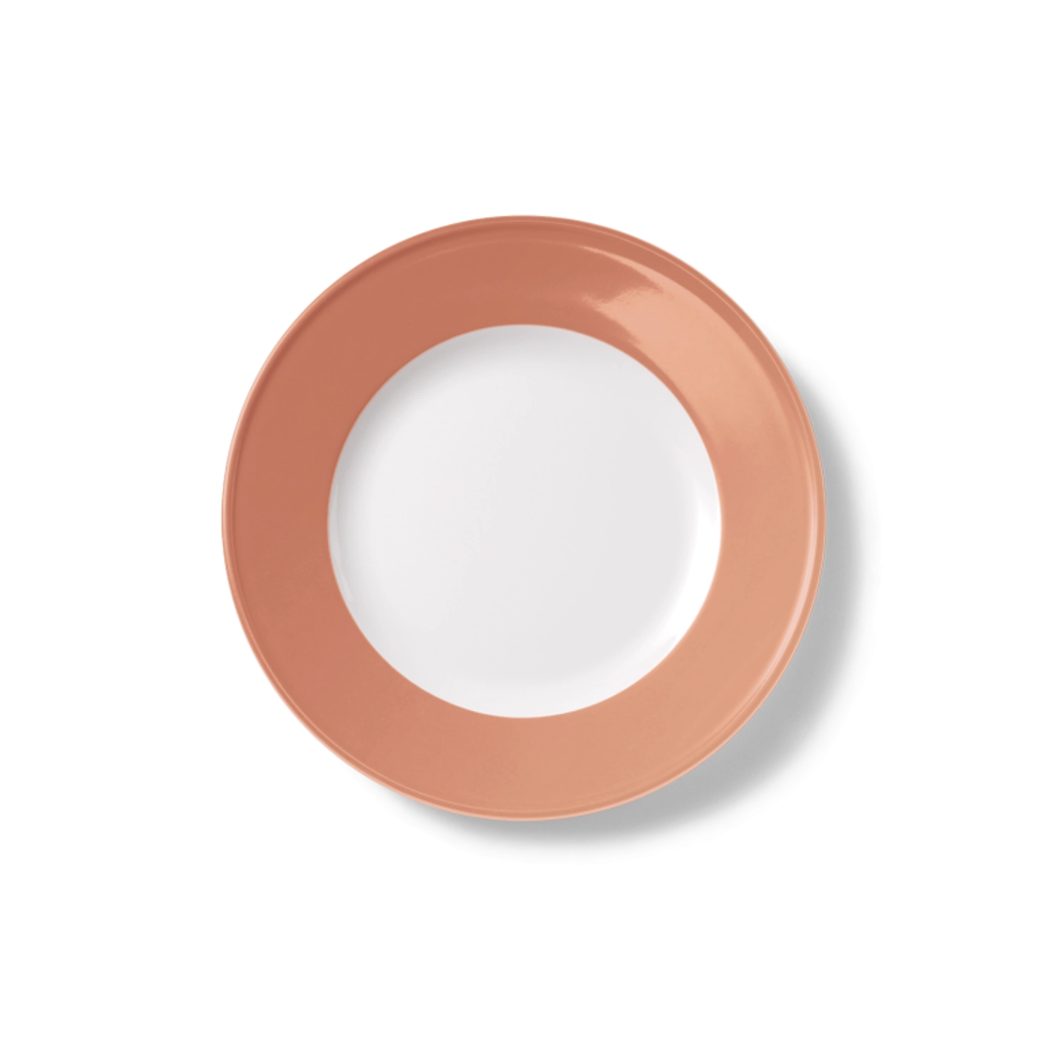 Solid Color Assiette plate 21 cm drapeau blush
