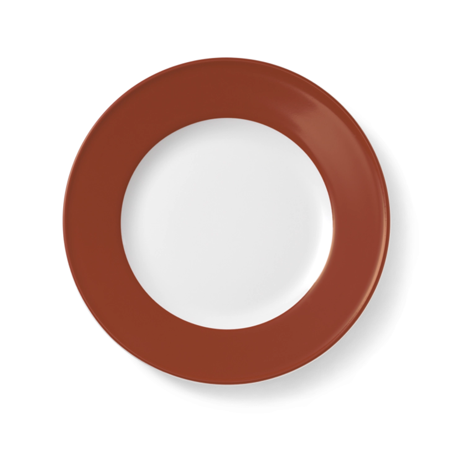 Solid Color Assiette plate 26 cm drapeau paprika