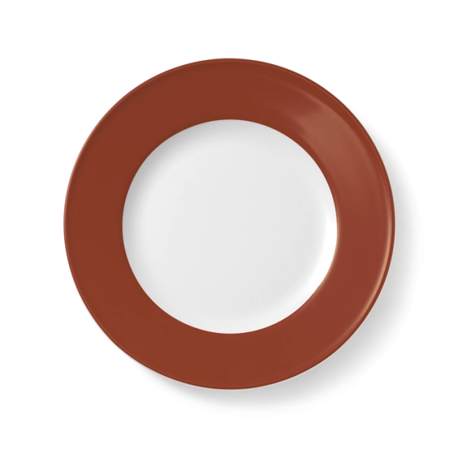 Solid Color Assiette plate 26 cm drapeau paprika