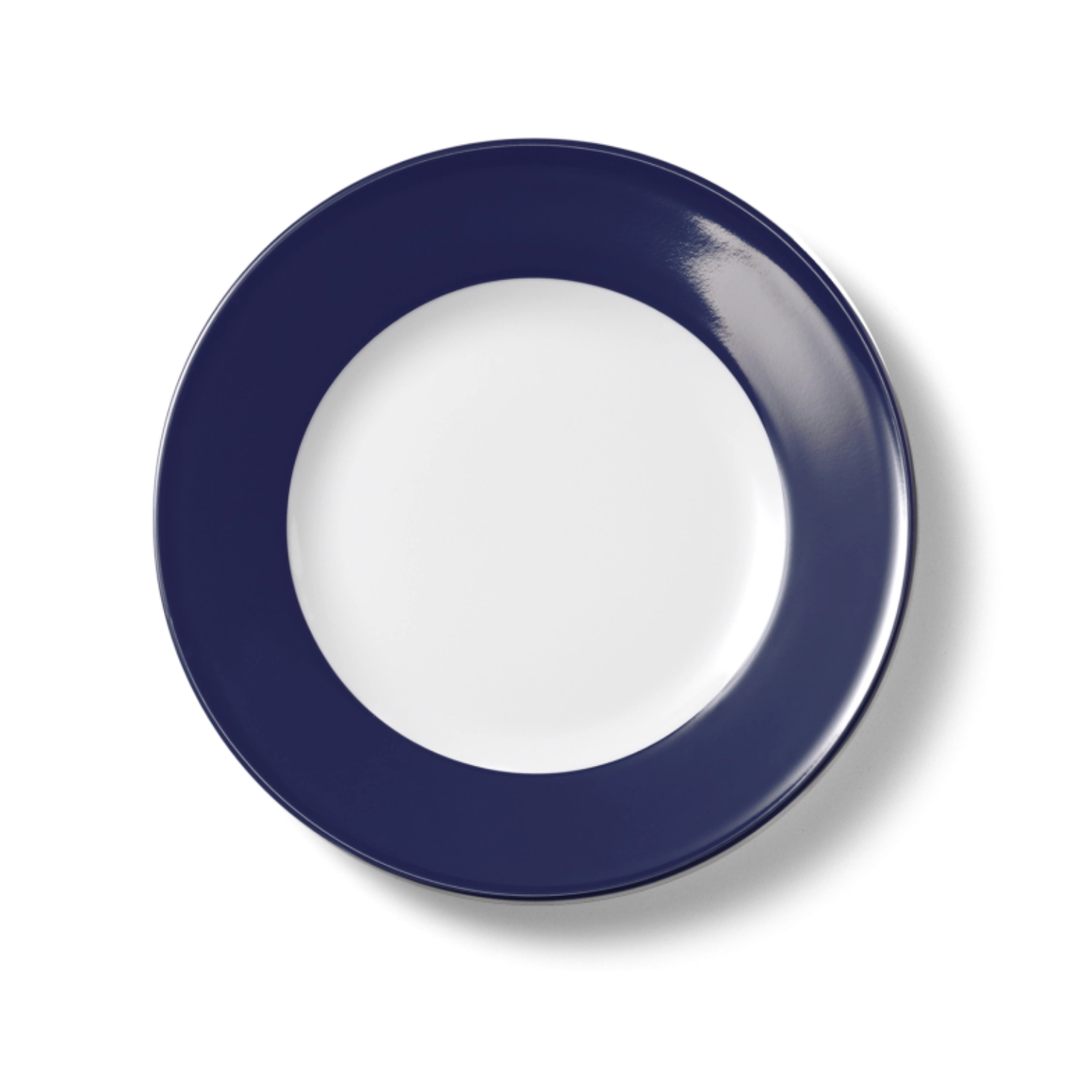 Solid Color Assiette plate 26 cm drapeau marine