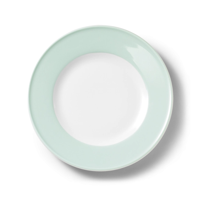 Solid Color Assiette plate 26 cm drapeau menthe