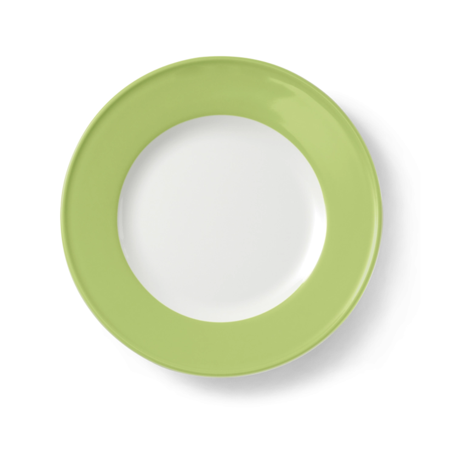 Solid Color Assiette plate 26 cm drapeau vert mai