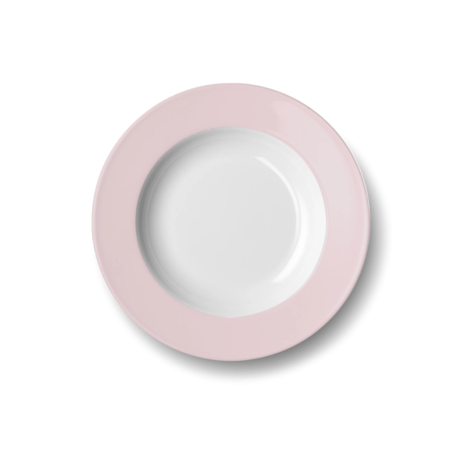 Solid Color Assiette creuse 23 cm drapeau poudre