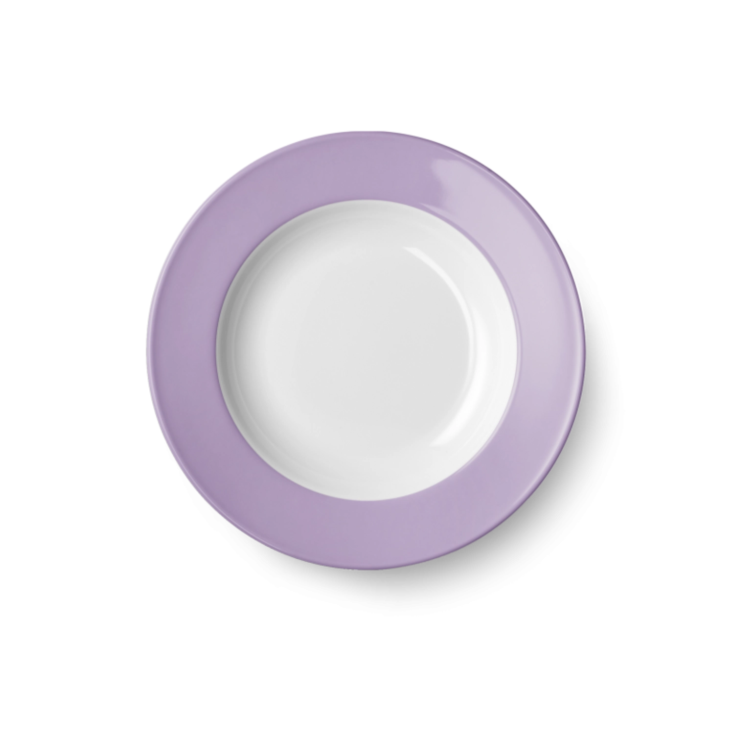 Solid Color Assiette creuse 23 cm drapeau lilas
