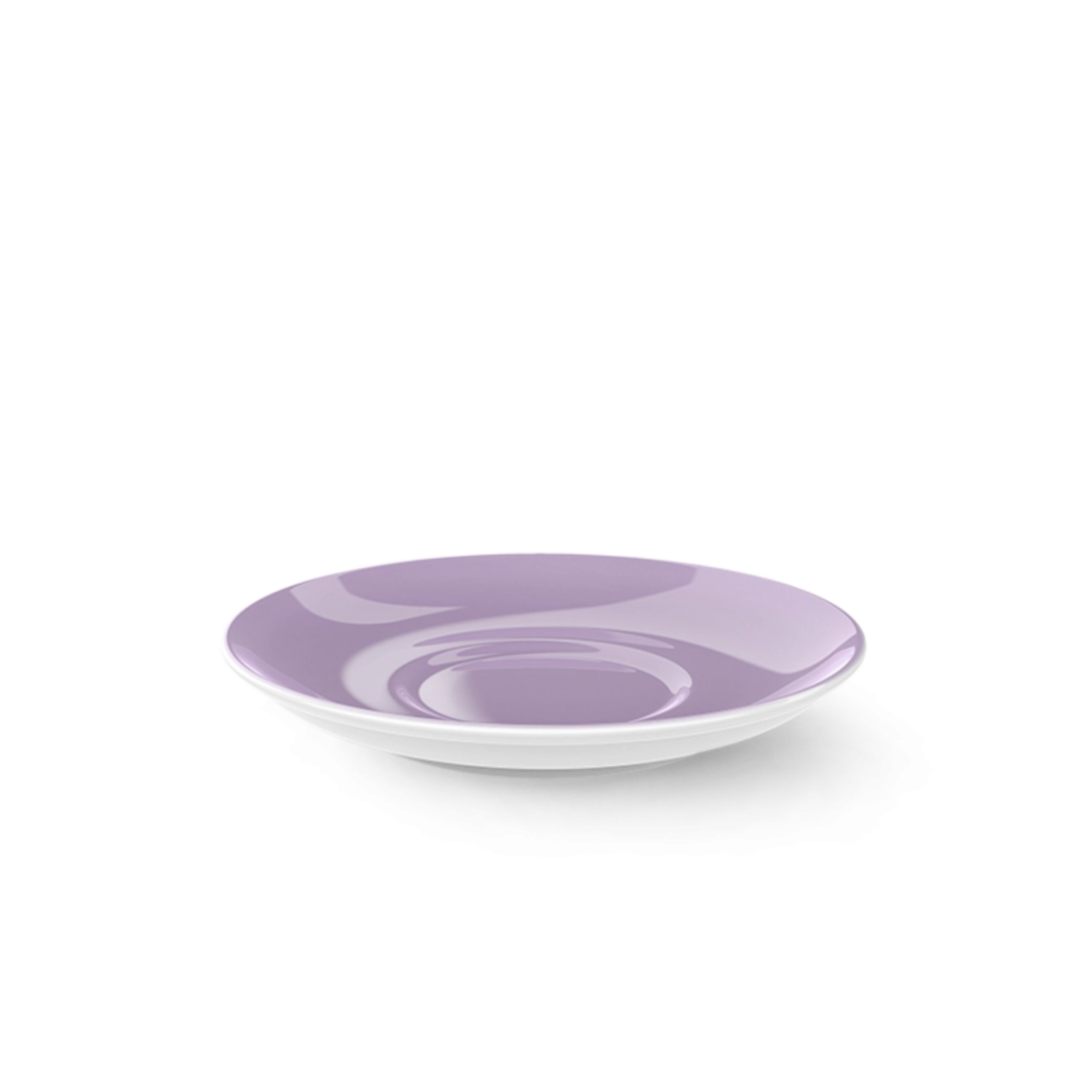 Solid Color Soucoupe de café lilas