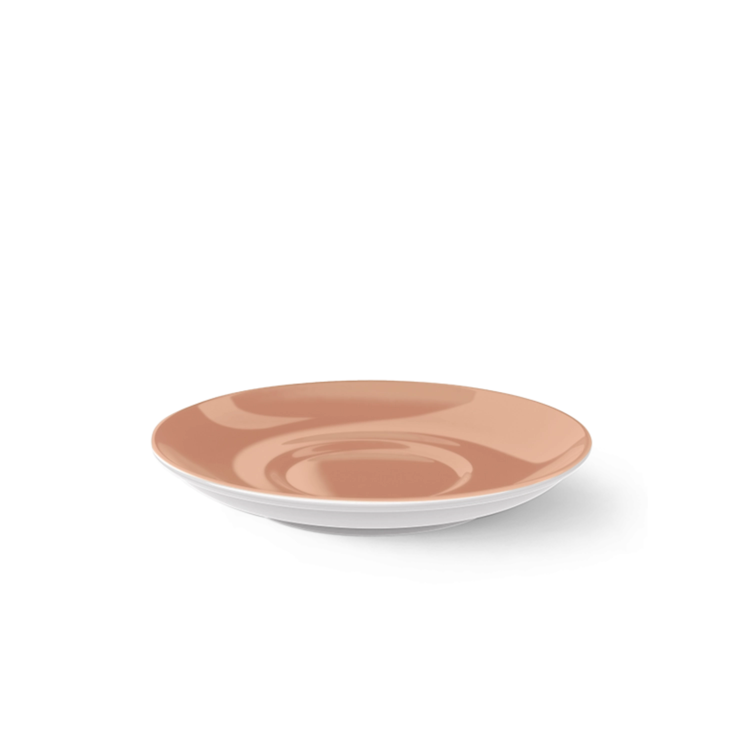 Solid Color Soucoupe à café blush