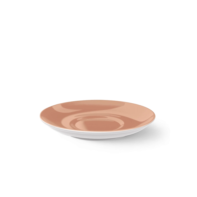 Solid Color Soucoupe à café blush