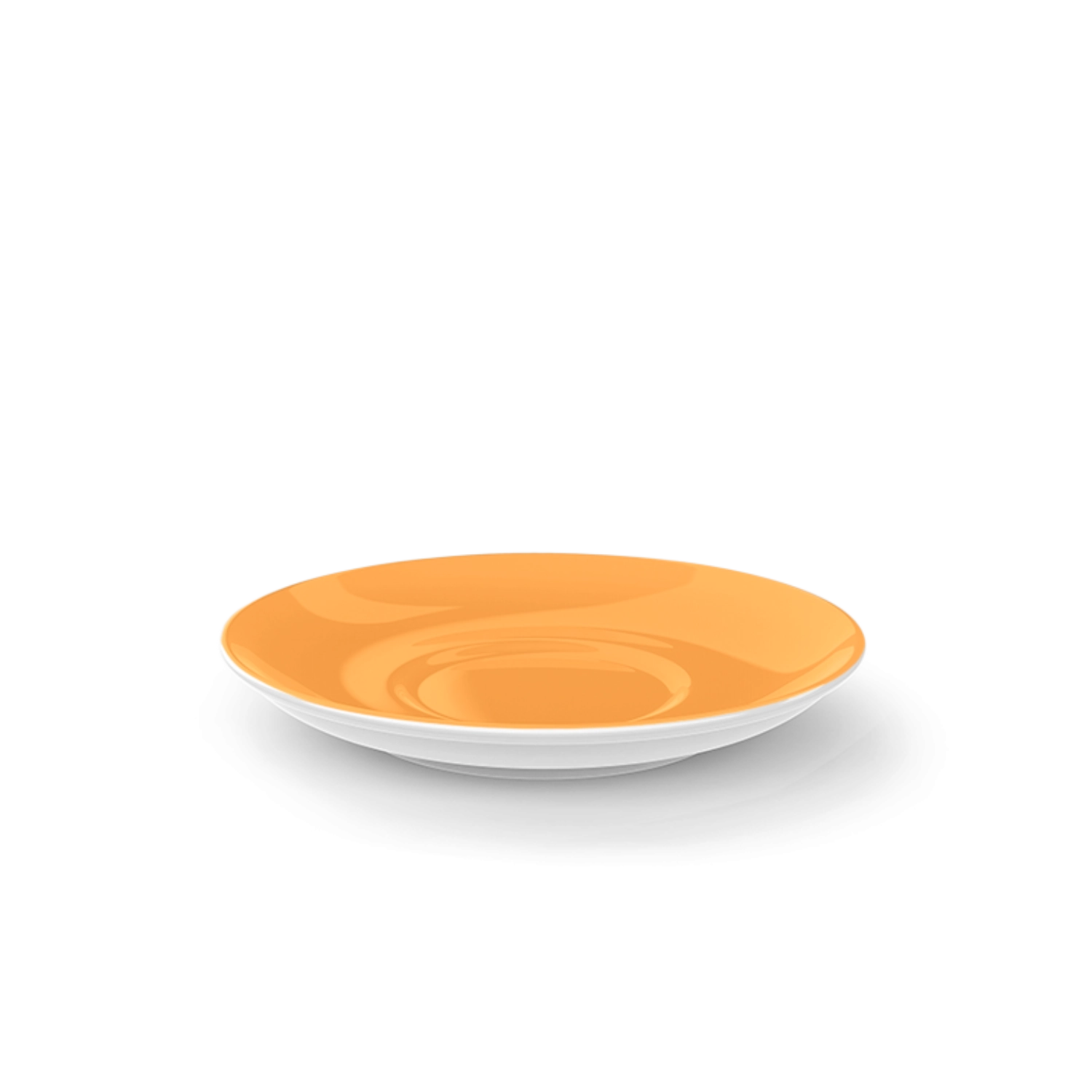 Solid Color soucoupe café/thé mandarine
