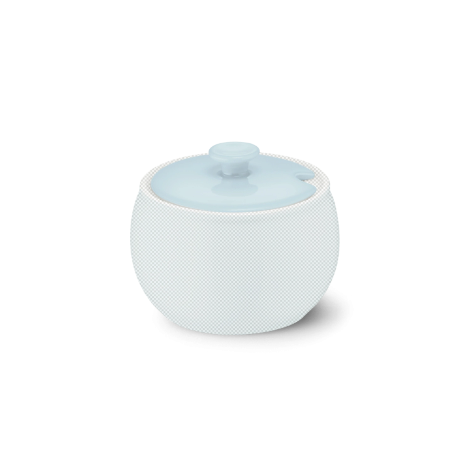 Solid Color Deckel Zuckerdose