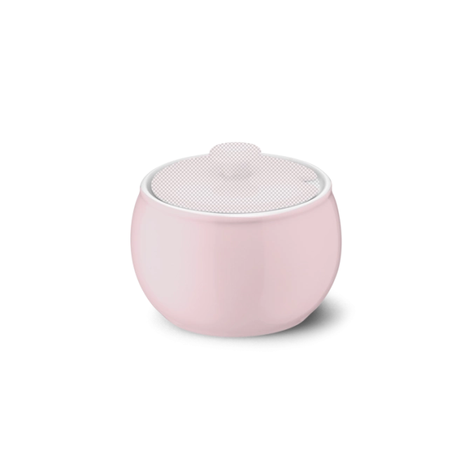 Solid Color Zuckerdose ohne deckel