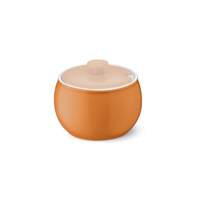 Solid Color Zuckerdose ohne deckel
