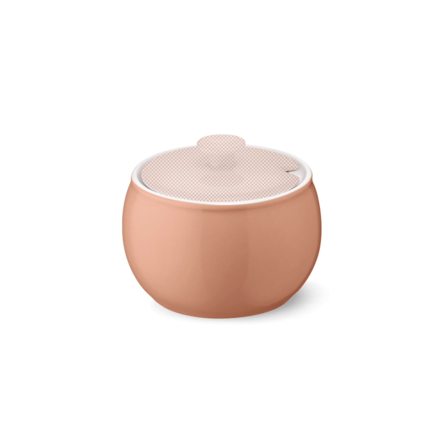 Solid Color sucrière sans couvercle blush