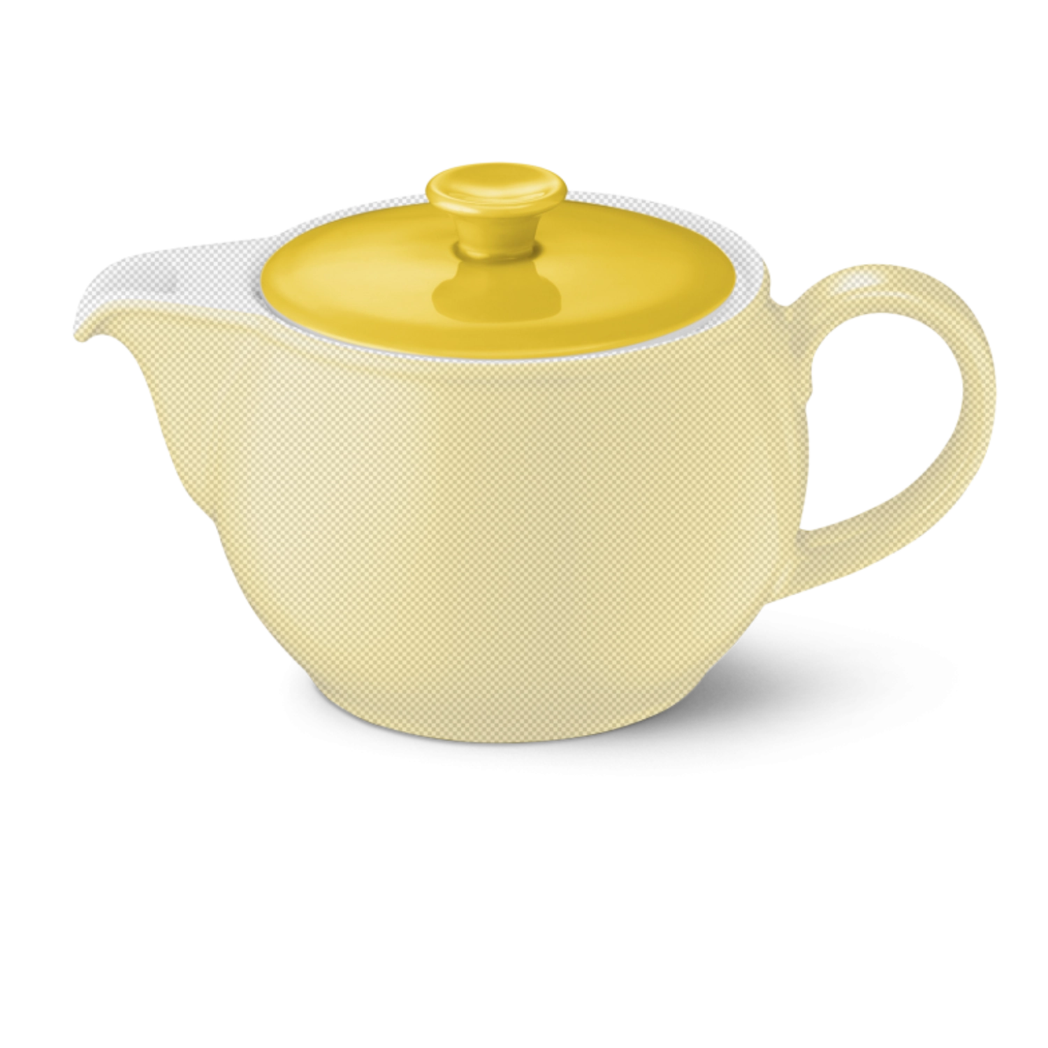 Solid Color Deckel Teekanne