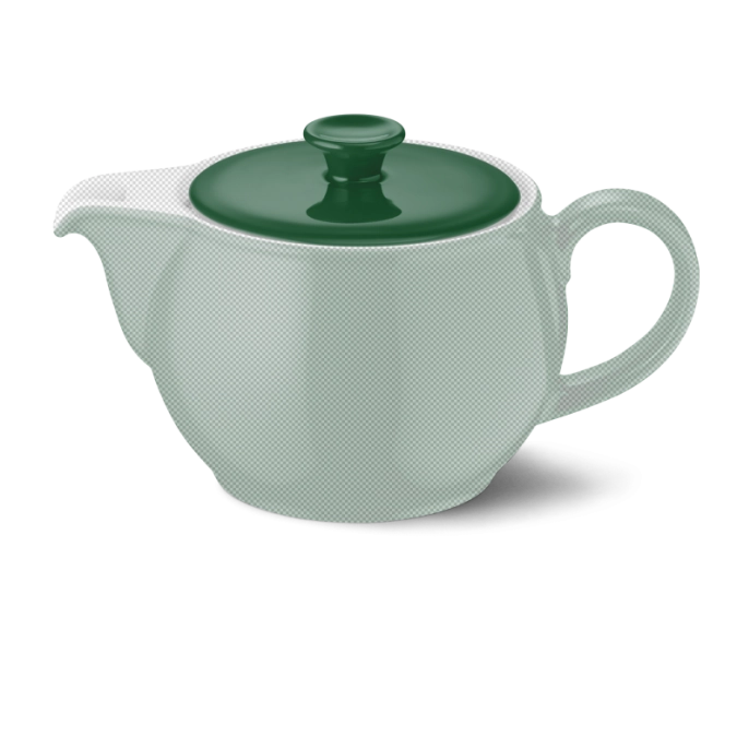 Solid Color Deckel Teekanne