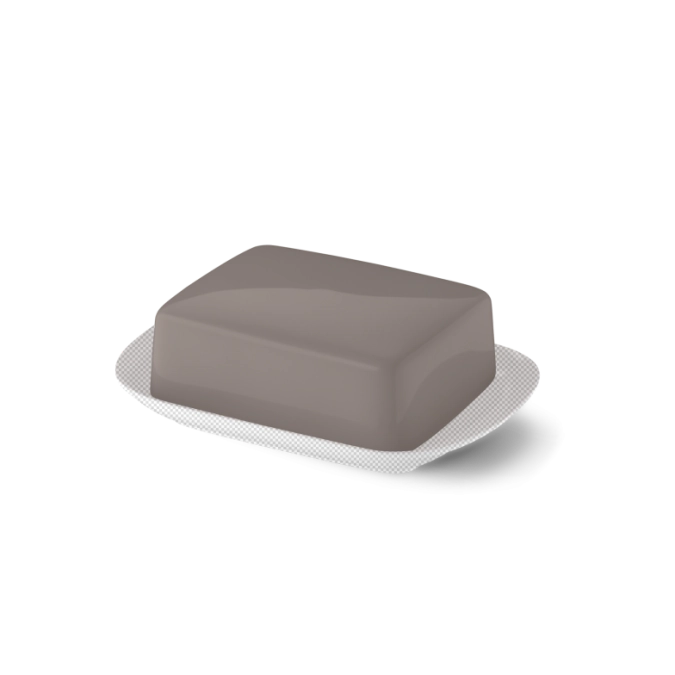 Solid Color Butterdose supérieur galet