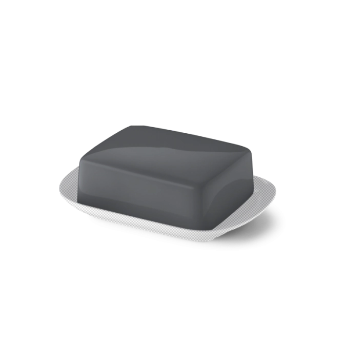 Solid Color beurrier supérieur anthracite