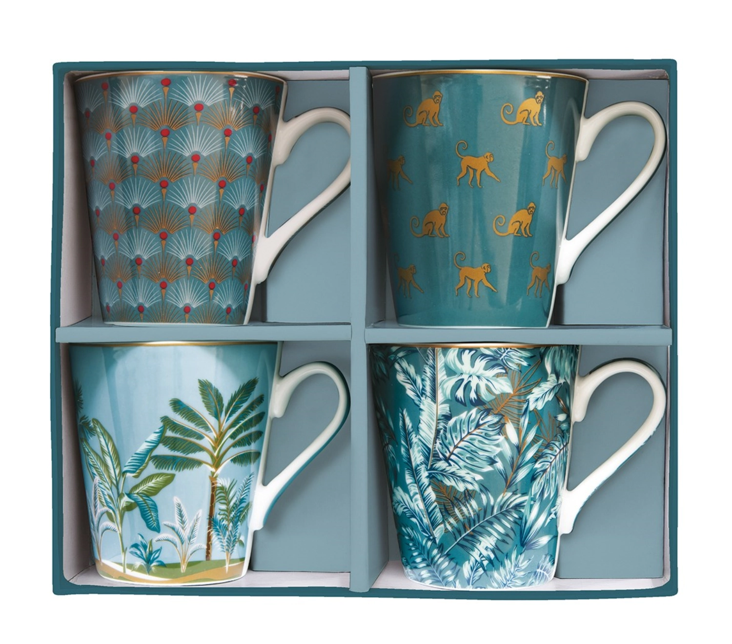 Set de 4 tasses à café Coffee Mania