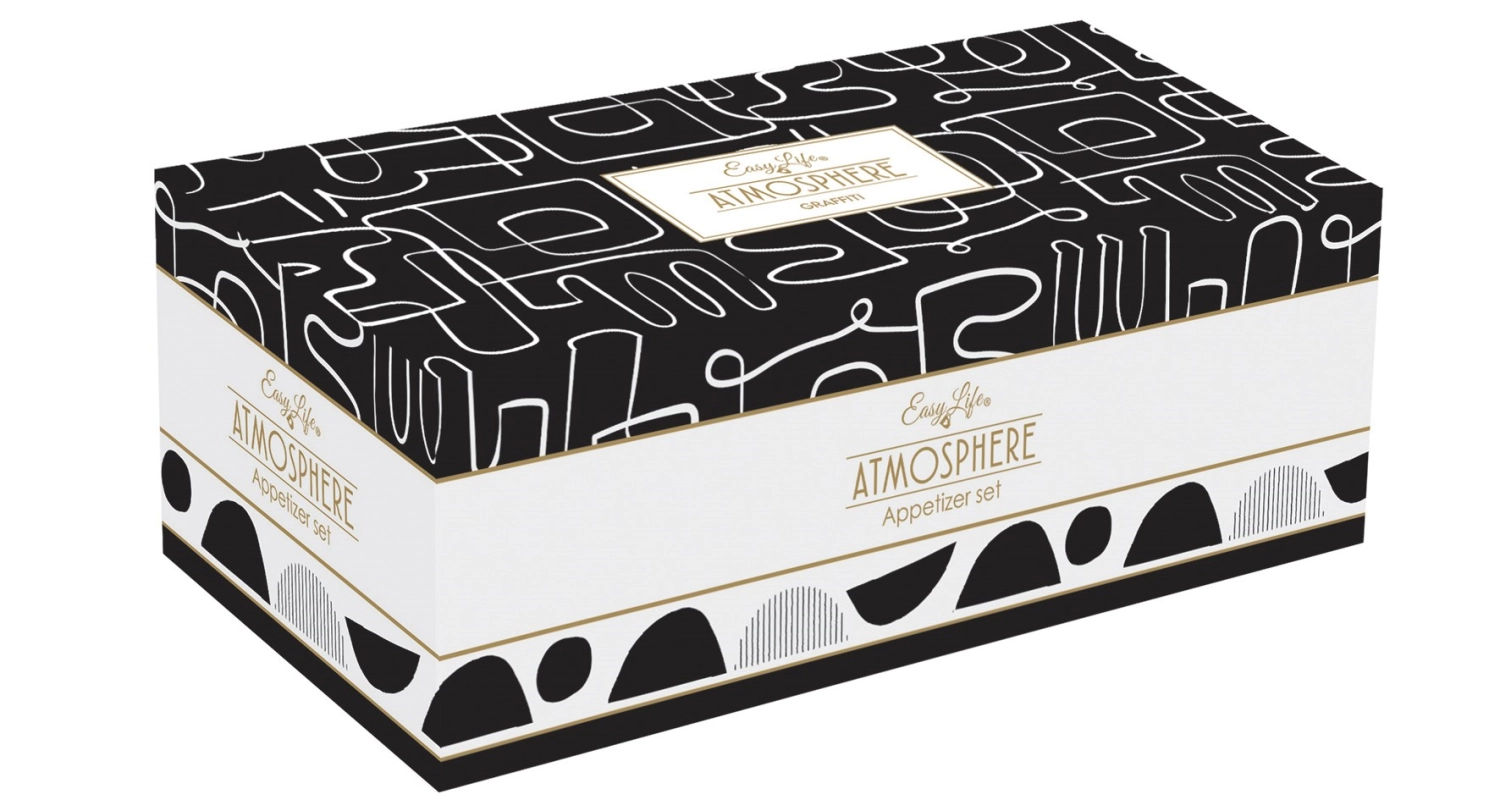 5tlg. Graffiti Appetizer Set