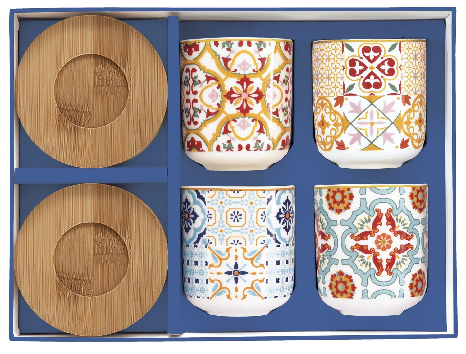 Coffee Mania Set de 4 tasses à café et UT Siracusa 110 ml