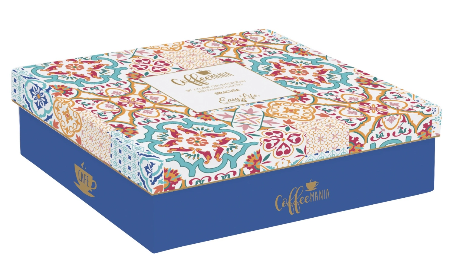 Coffee Mania Set de 4 tasses à café et UT Siracusa 110 ml