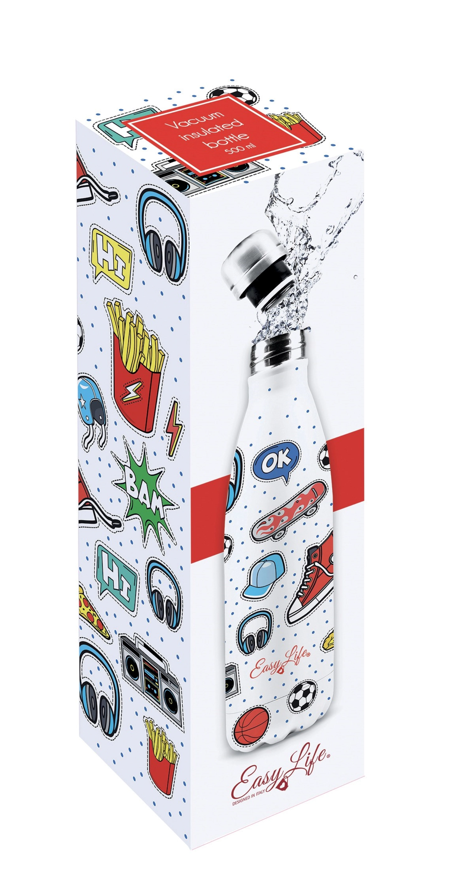 Bouteille isotherme double 500ml, adolescent