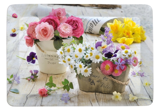 Fleurs de Ville Tablett 31x23cm