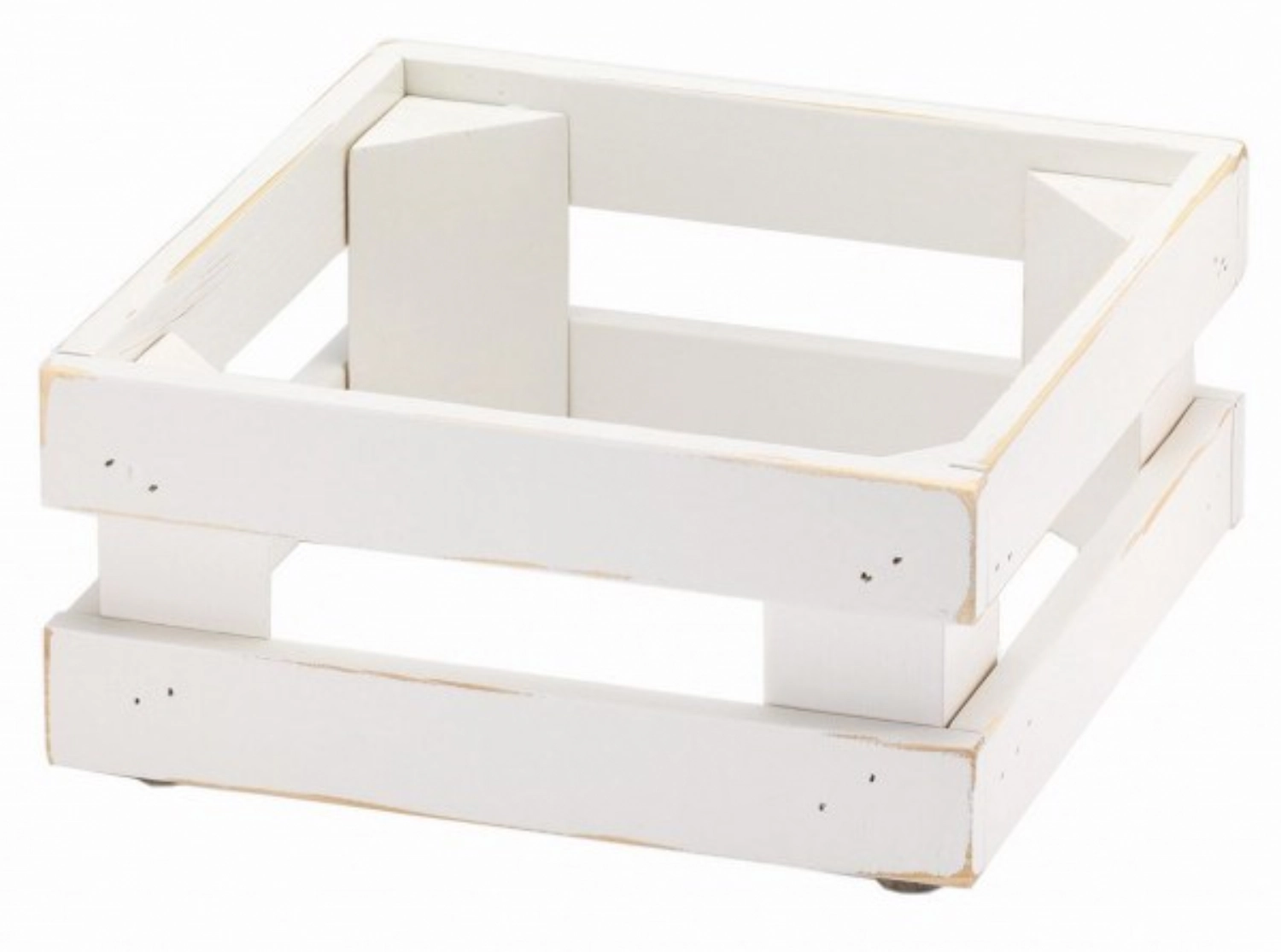 RAISER VINTAGE Pied S 23x23 blanc vintage, H10cm