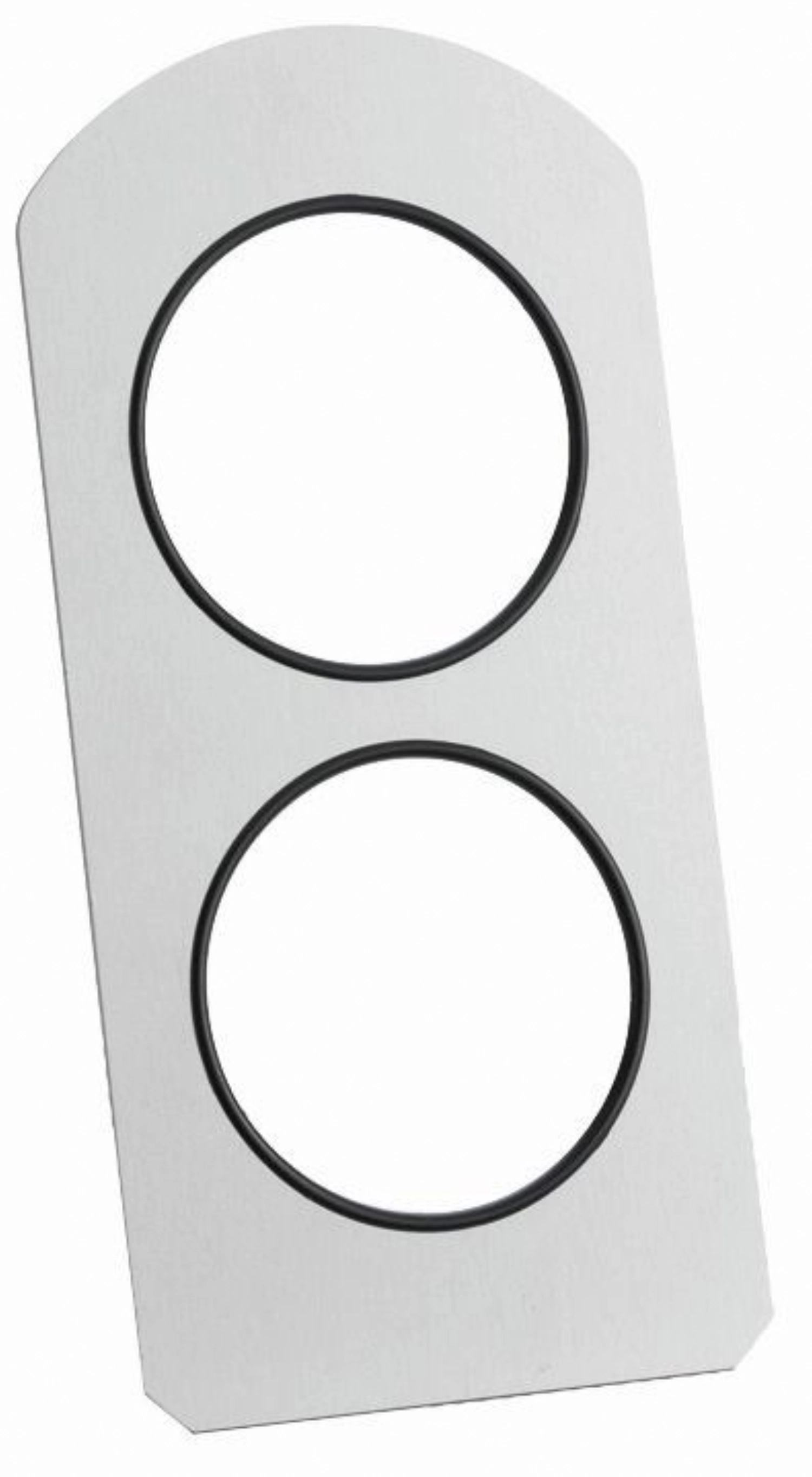 GASTRO Vario Rack Rückwand für 2 Displays inkl. Kantenschutz