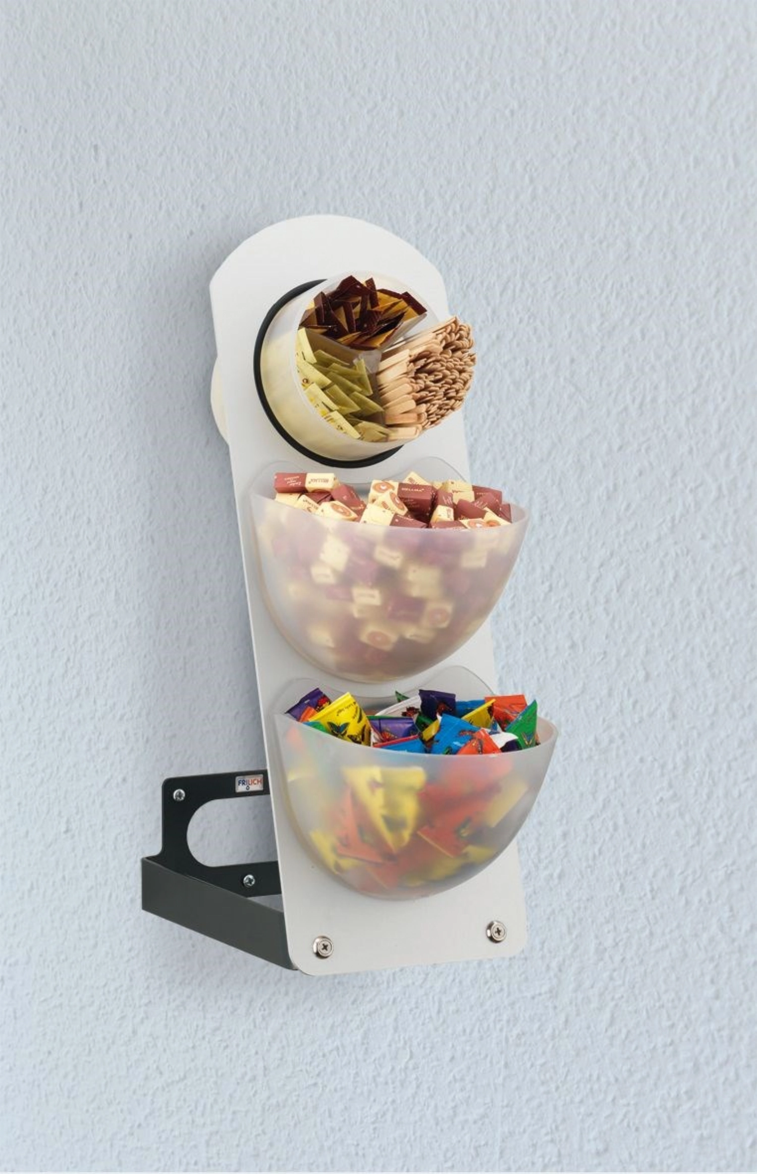 GASTRO Vario Rack Rückwand für 3 Displays inkl. Kantenschutz