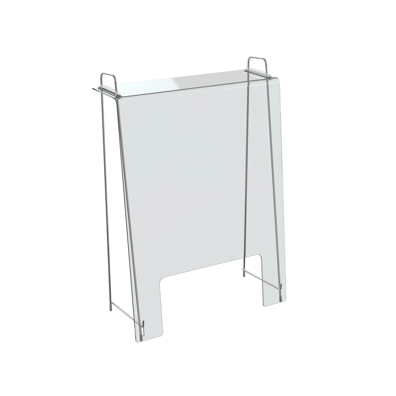 Ecran de protection, avec volet de service 600x200 mm, H865
