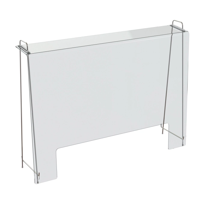 Vitre de protection, avec trappe de service 1150x250 mm H865