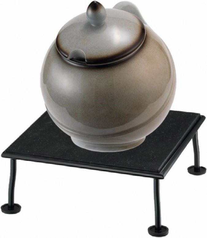 RAISER Buffet Bowl Med. 23 x 23 grau M-Standfuss Black Steel