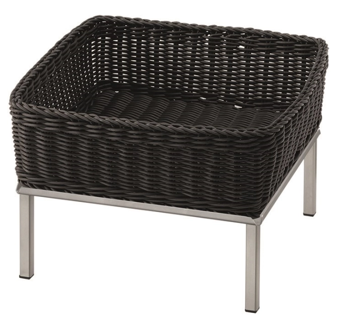 RAISER Corbeille à pain 33x33cm grey Pied M Corbeille en aci