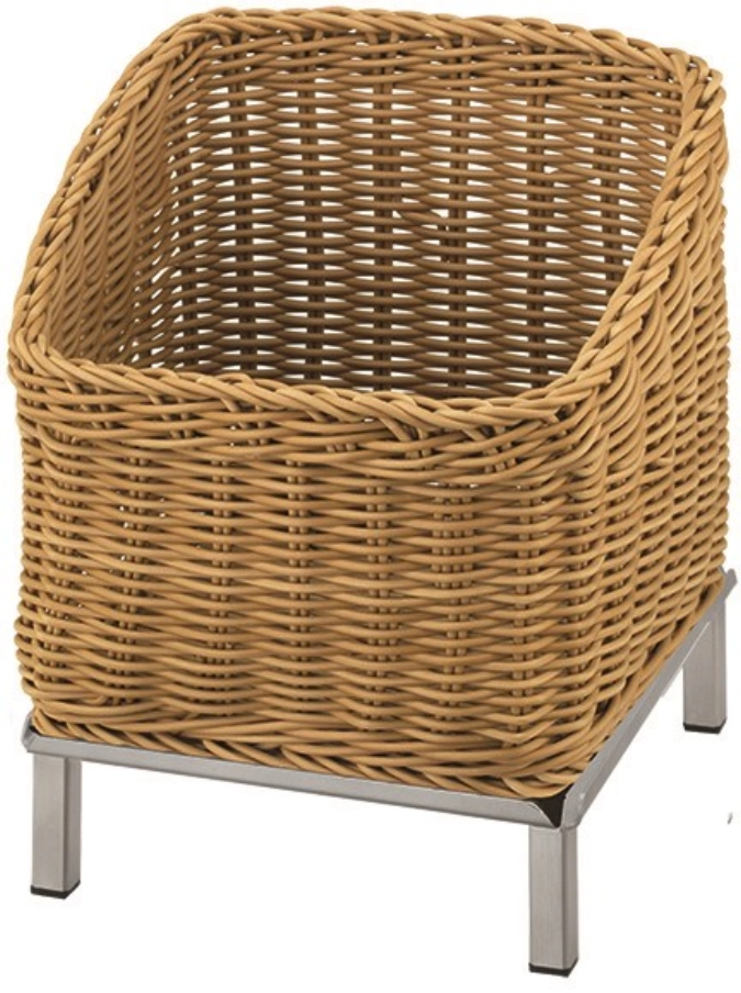 RAISER Corbeille à pain 23x23cm beige Pied S Corbeille en ac