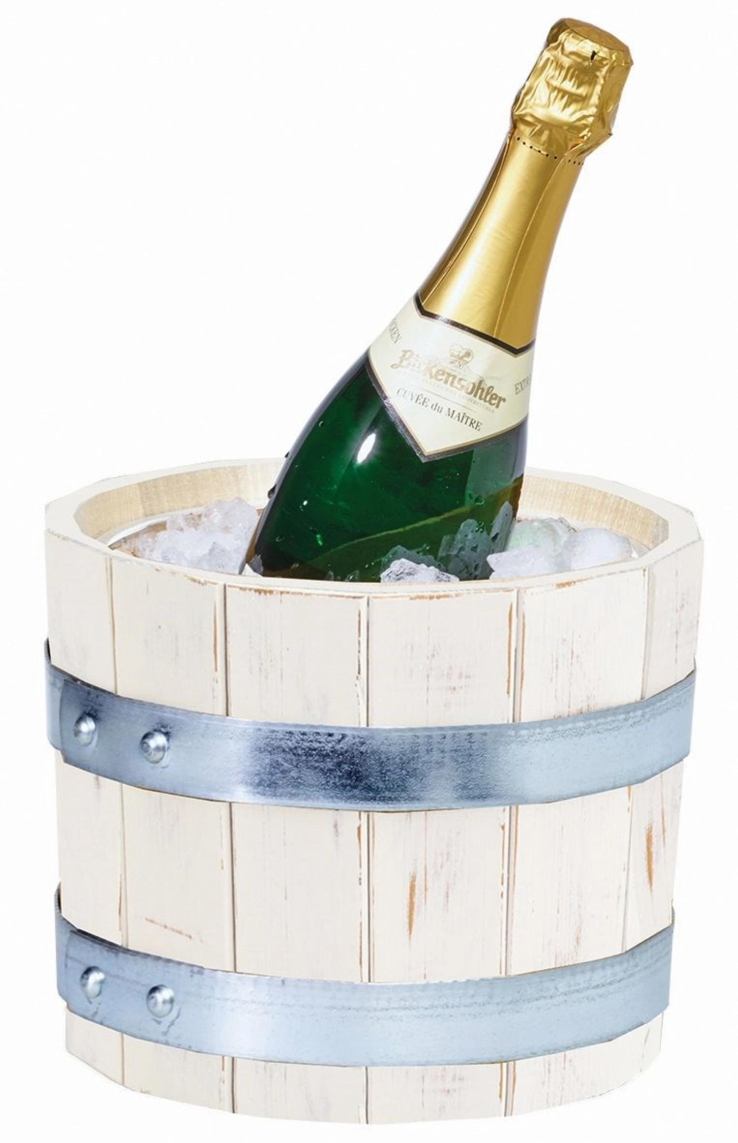 CARAFINE Set à boissons Solo Vintage fût en bois de robinier