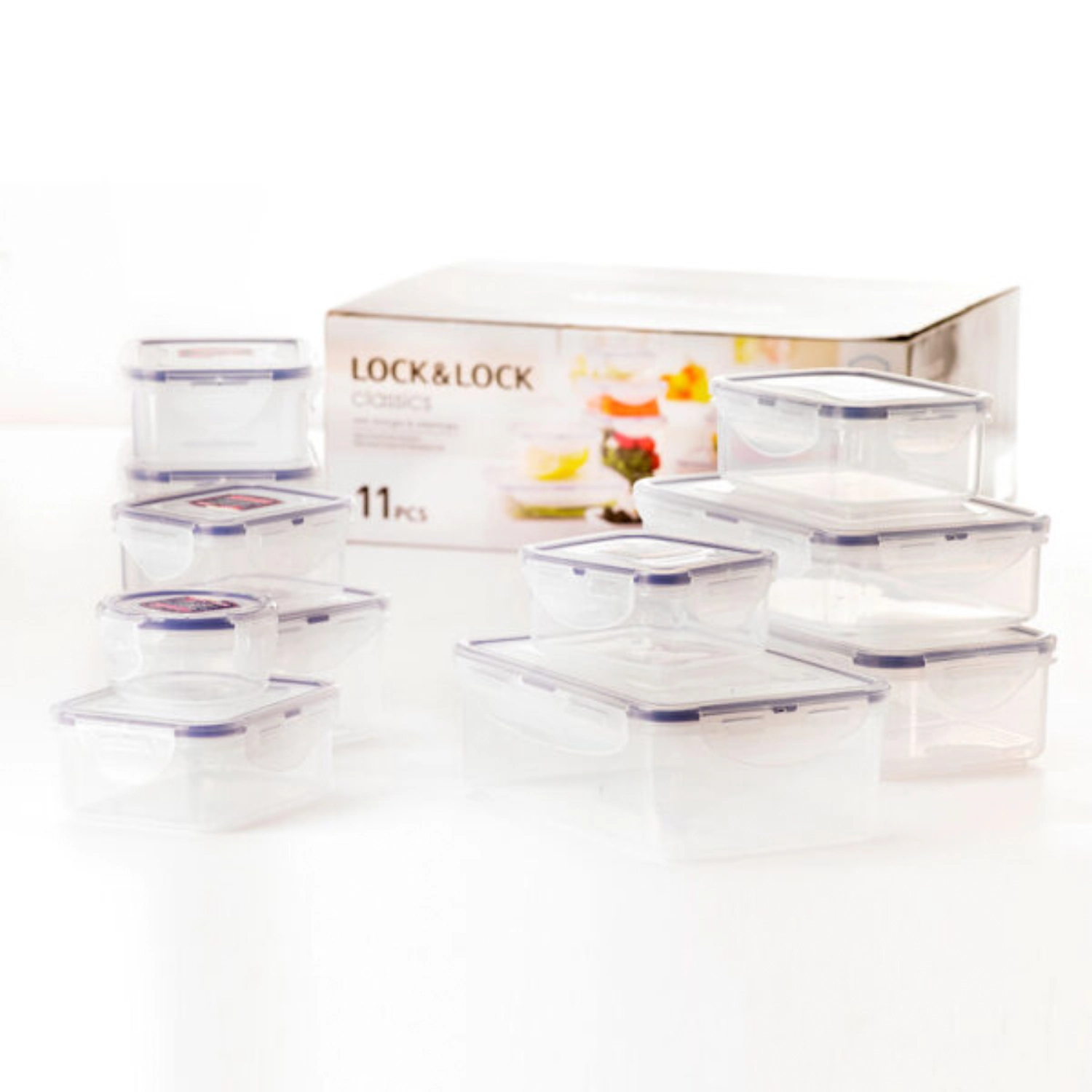 Set de 11 pcs. de boîtes