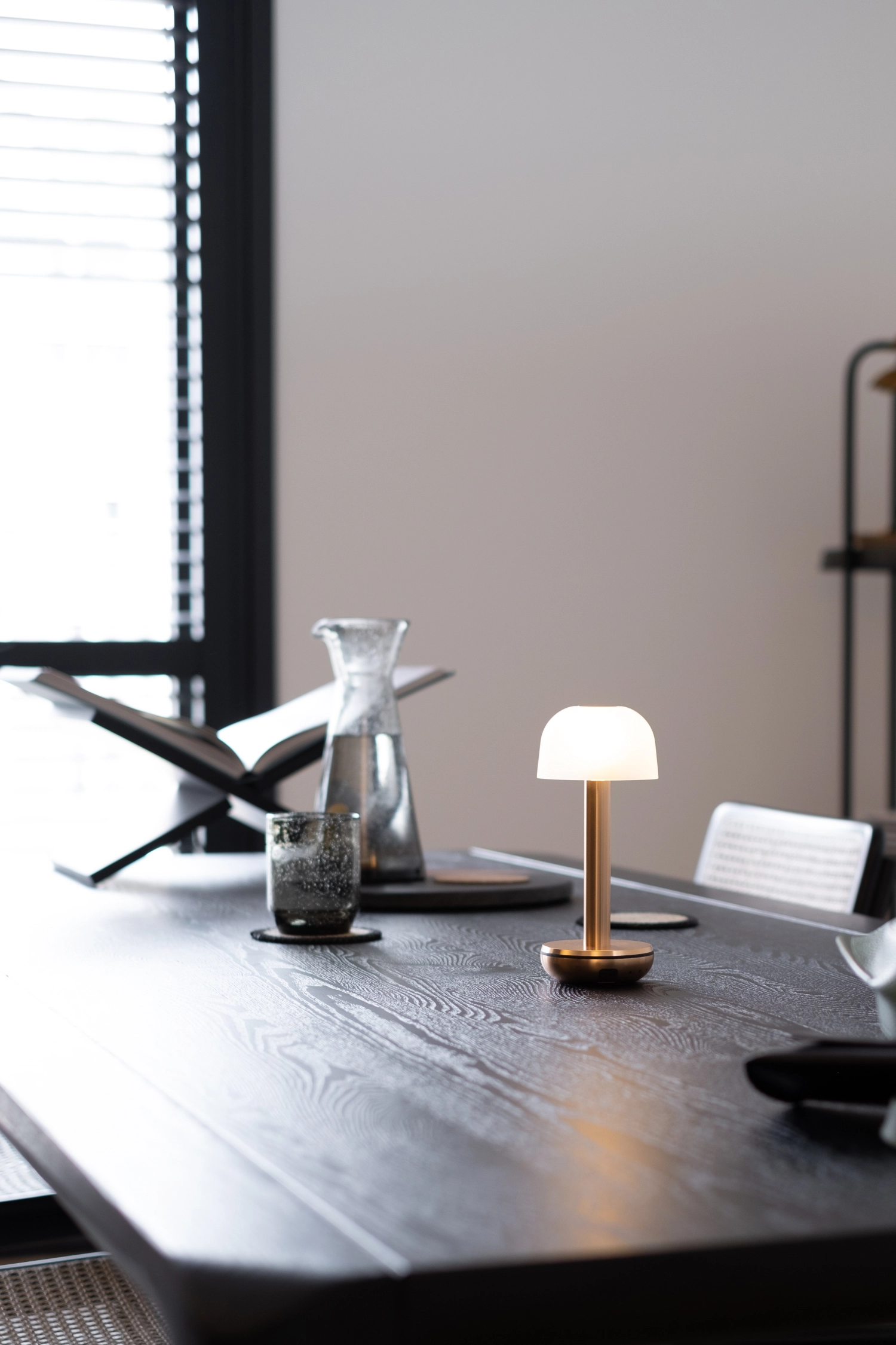 Humble light deux or et givré, 21.2x8.8 cm