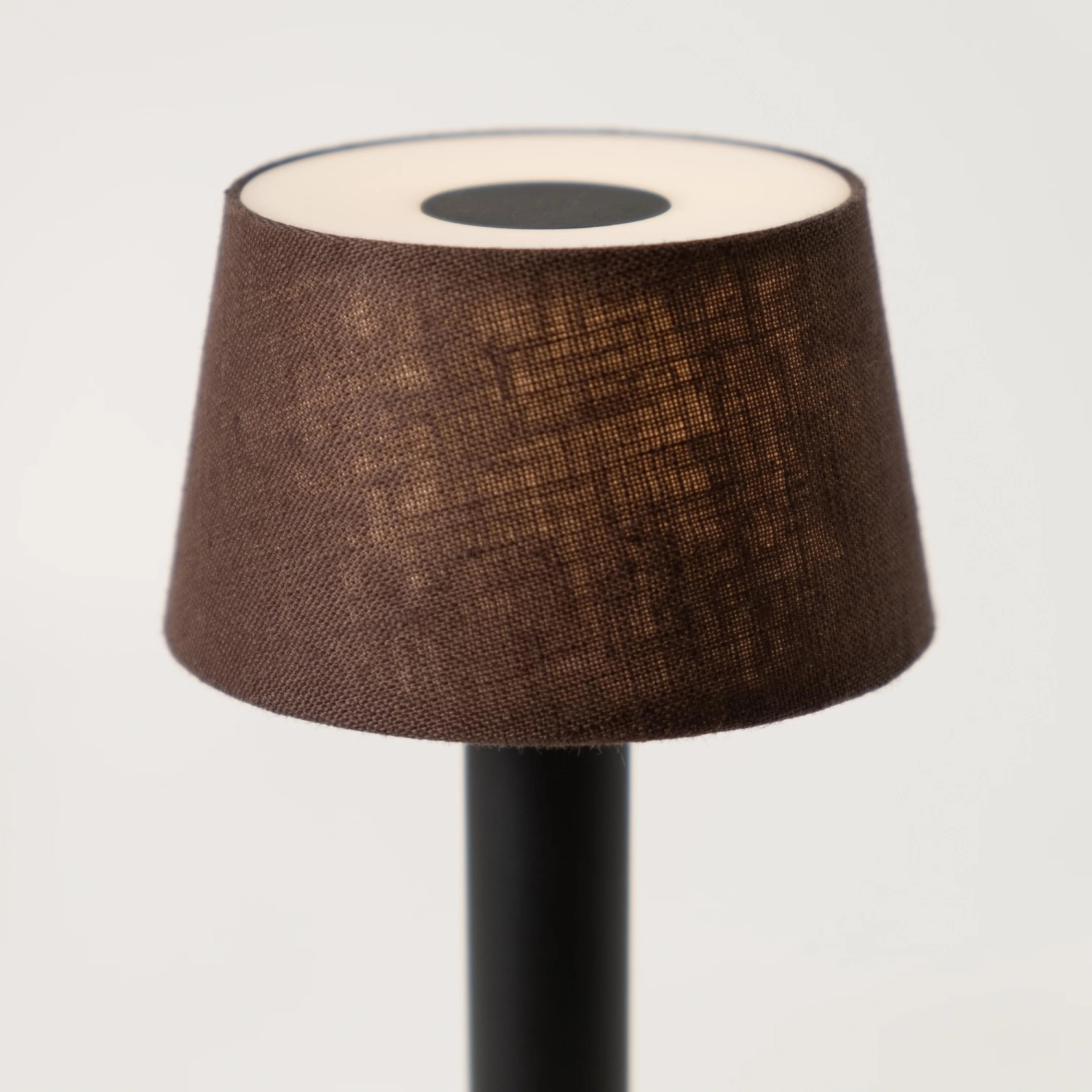 Two Tischlampe Leinen