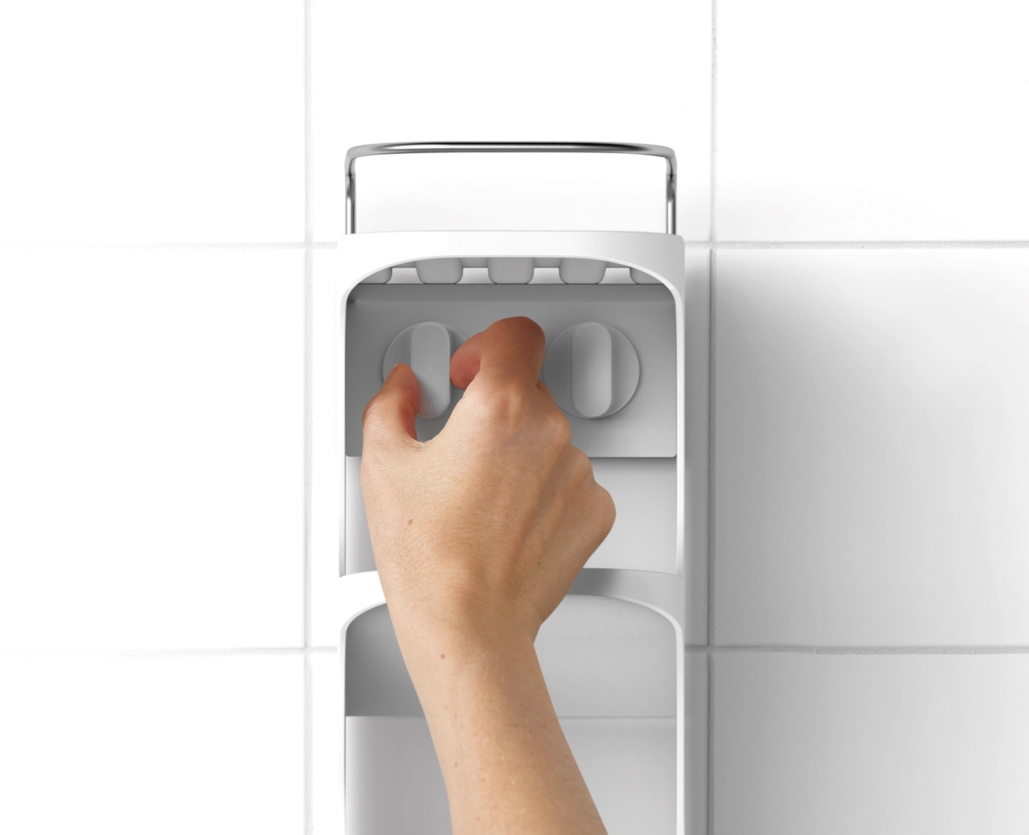 Capsule kompaktes 4-stufiges Duschregal