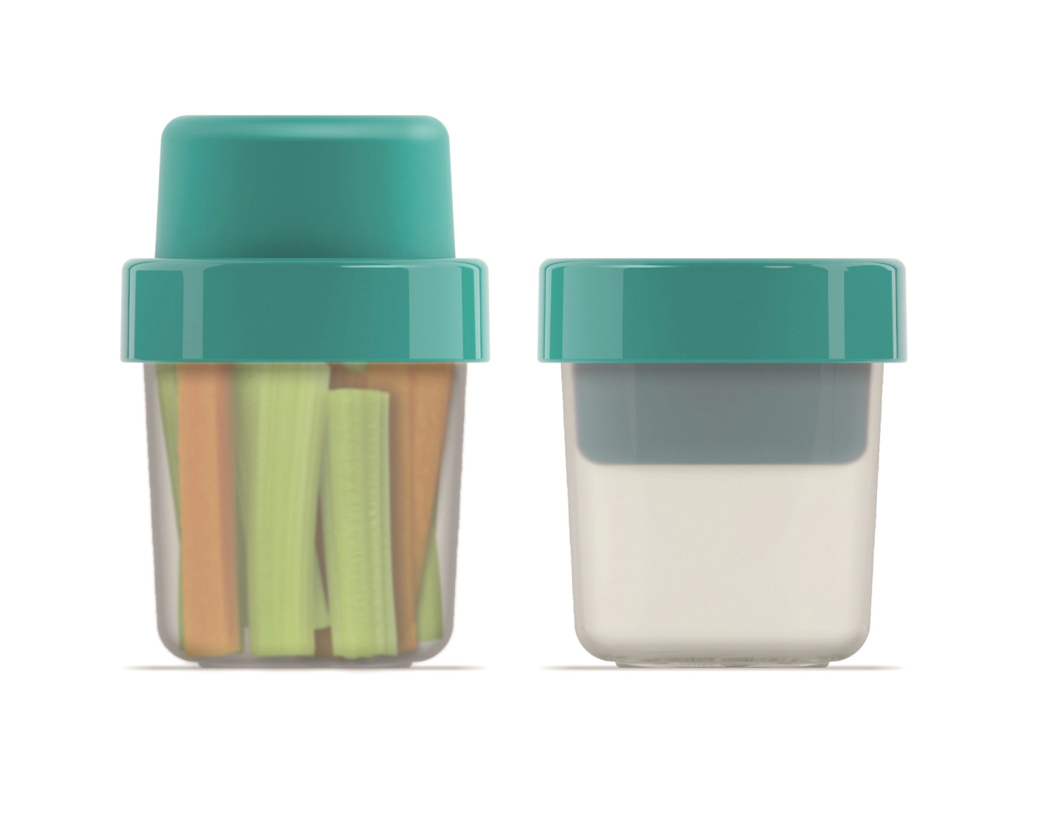 GoEat Compact 2-en-1 Boîte à goûter