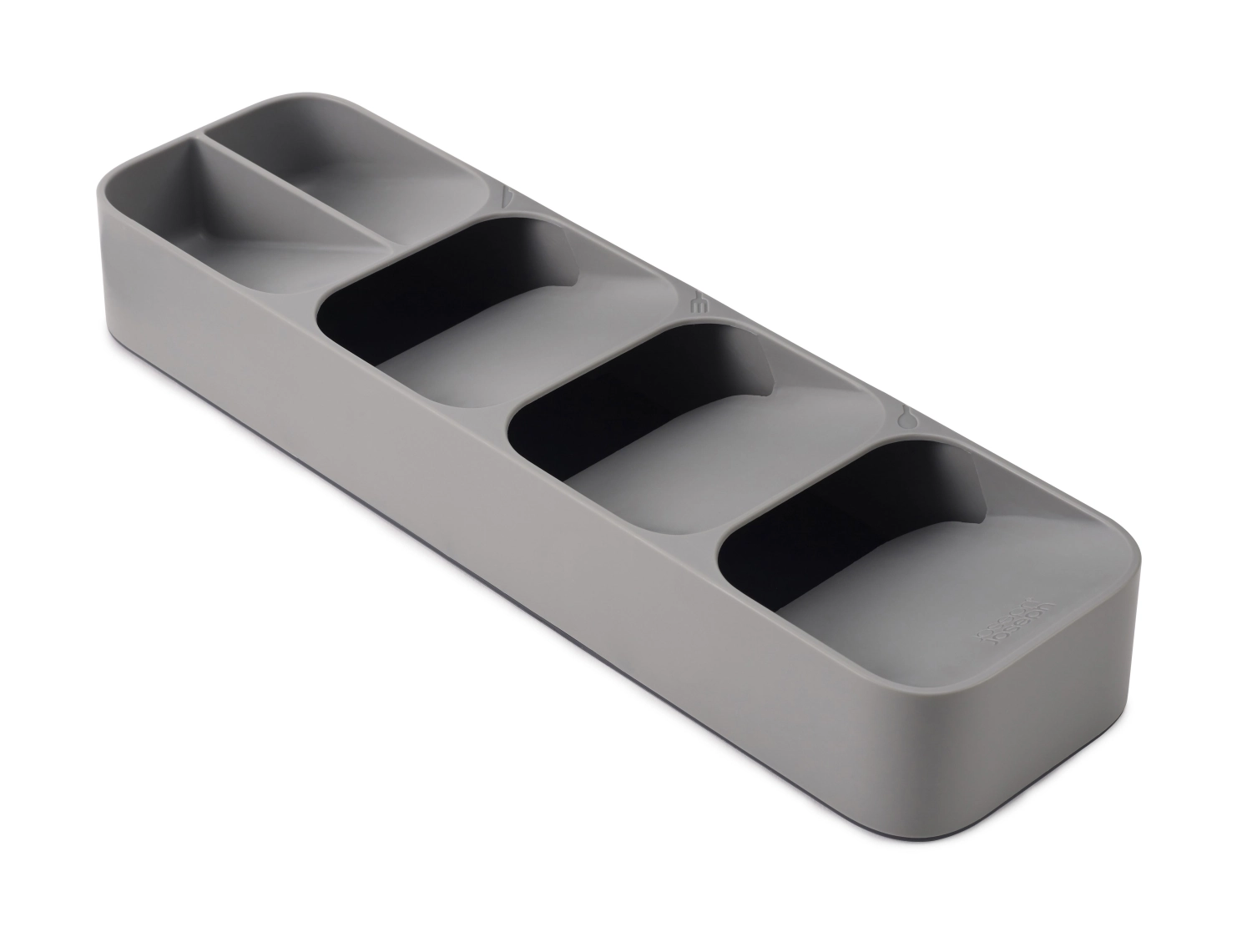 Porte-couverts drawerstore, gris, 11x39.5x5.7 cm