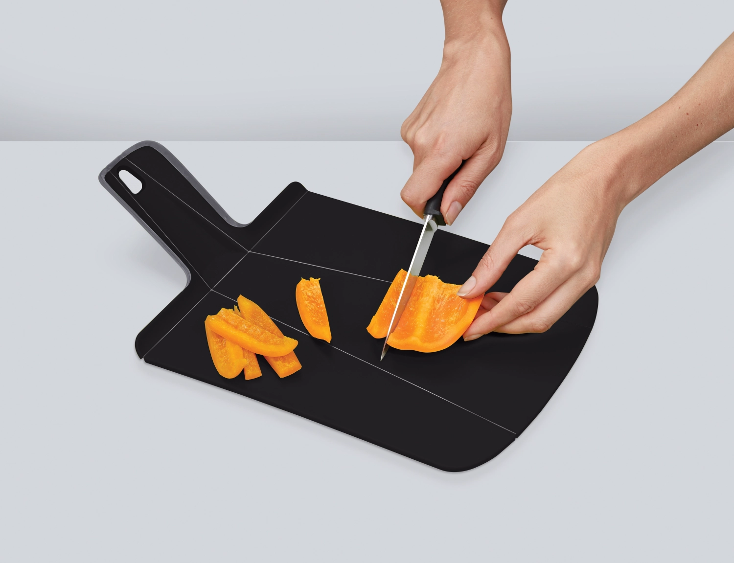 Joseph nsbl016sw chop2pot planche à découper pliable noir