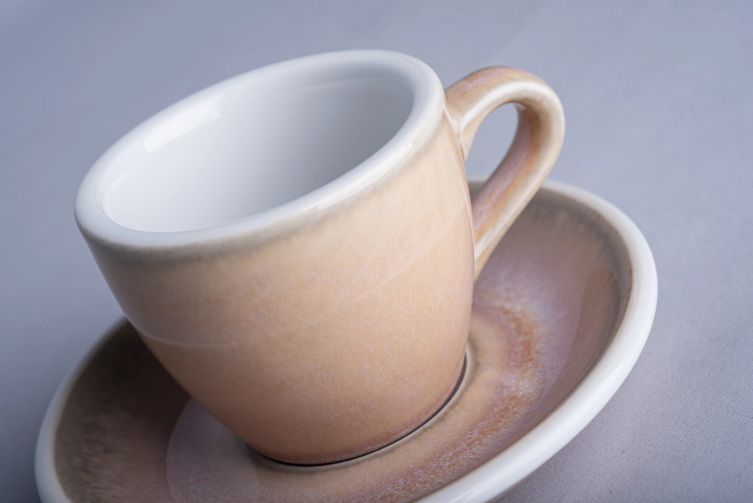 11.5cm soucoupe à espresso rose rose, egg