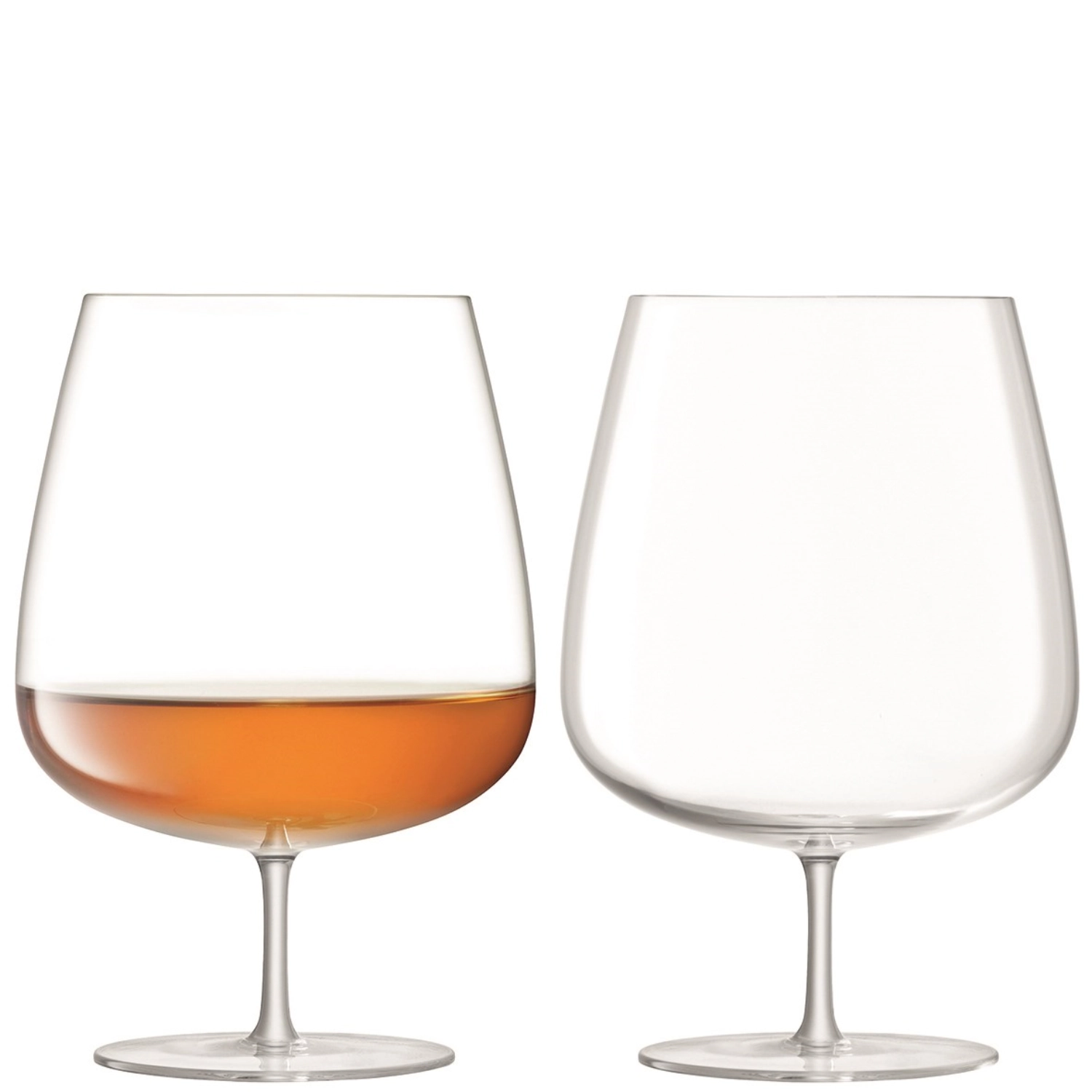 2 pcs bar culture bouchon à cognac 900ml clair