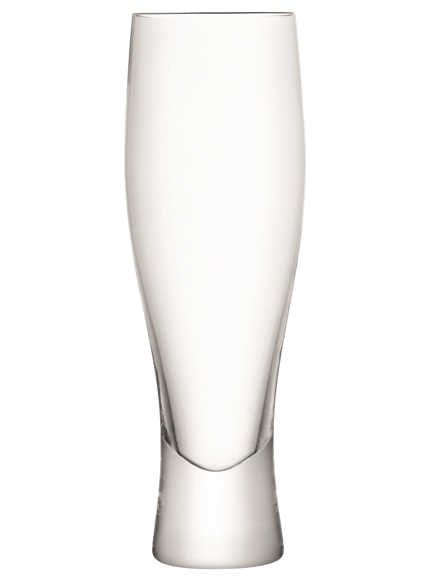 Bar verre à bière 400ml transparent x 2