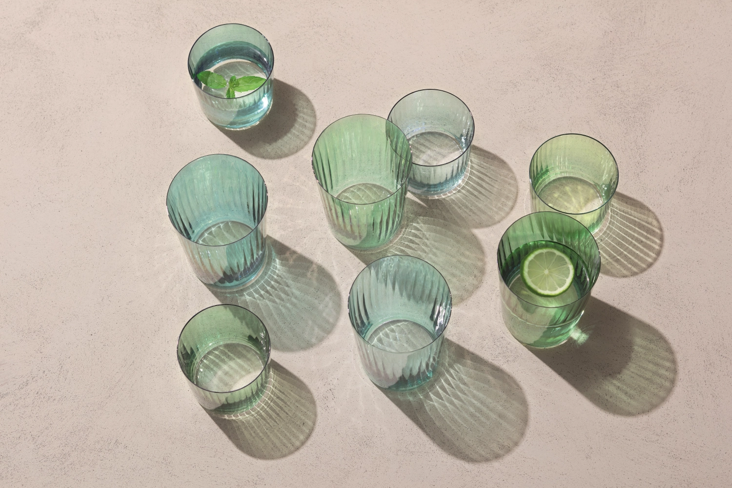 4er Set Gems Trinkbecher